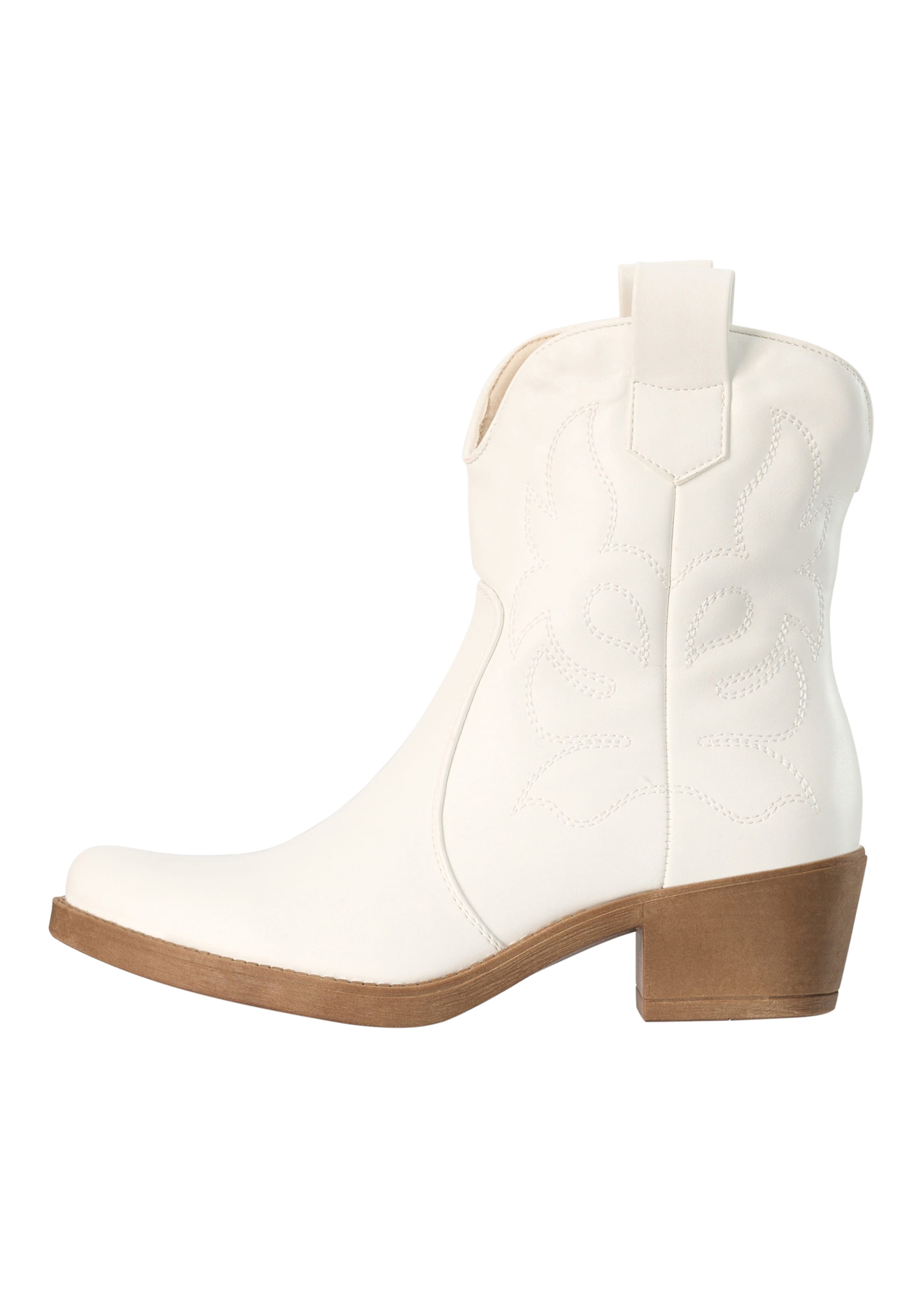 Salinyang Comwboystøvler i hvid