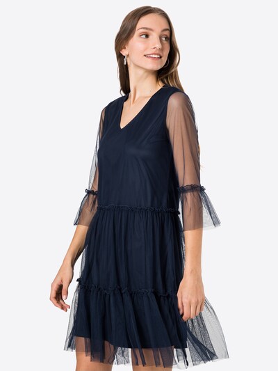 VILA Robe 'VERANDA' en bleu marine, Vue avec modèle