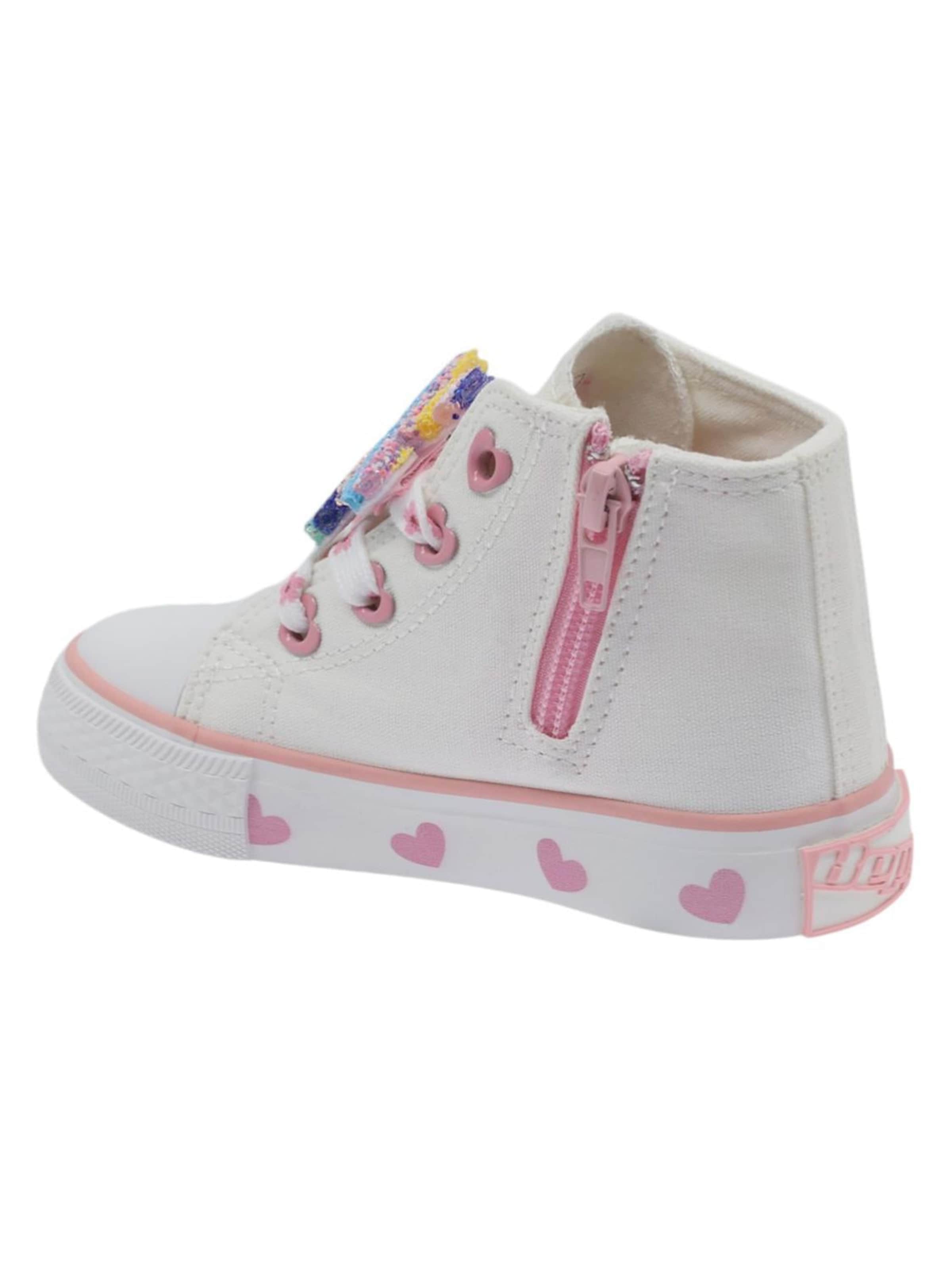 Beppi Sneaker 'Canvas Boot'‌‌‌‌‌‌ in Weiß