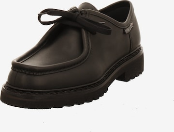 Chaussure à lacets 'Schnürschuh Herren Peppo schwarz Echtleder in schwarz' MEPHISTO en noir : devant