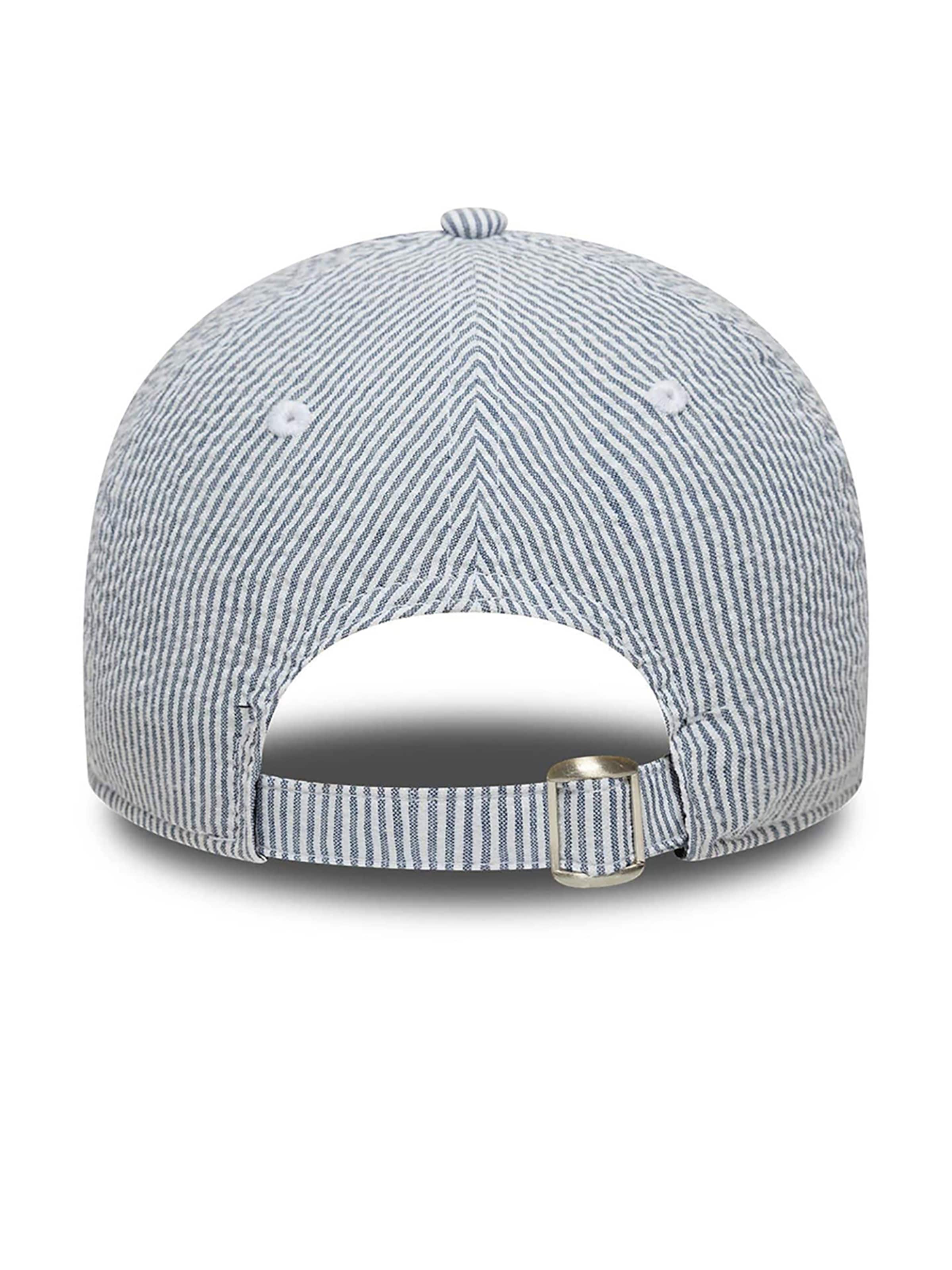 NEW ERA Športová šiltovka '9TWENTY New York Yankees MLB Seersucker' - Modrá