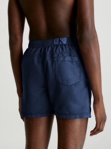 Calvin Klein Swimwear Badeshorts 'Authentic' i blå