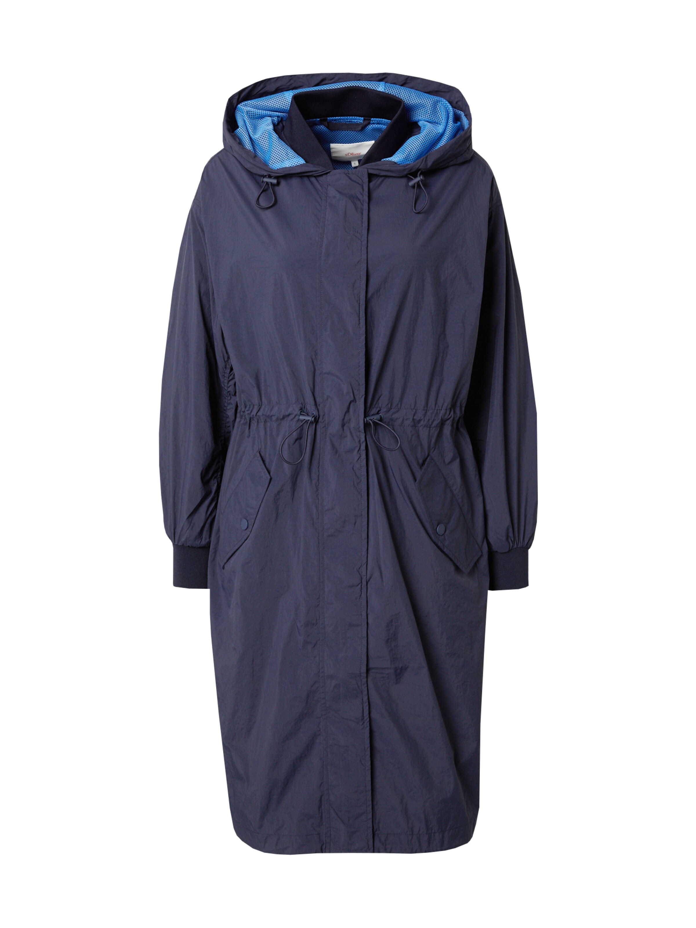 s.Oliver Between-Seasons Parka in Blue: front