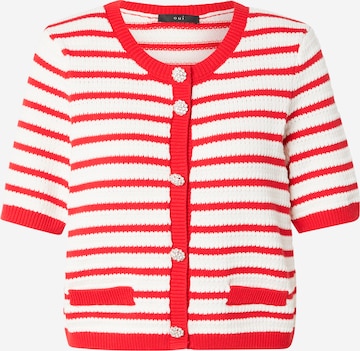 raudona OUI Kardiganas: priekis