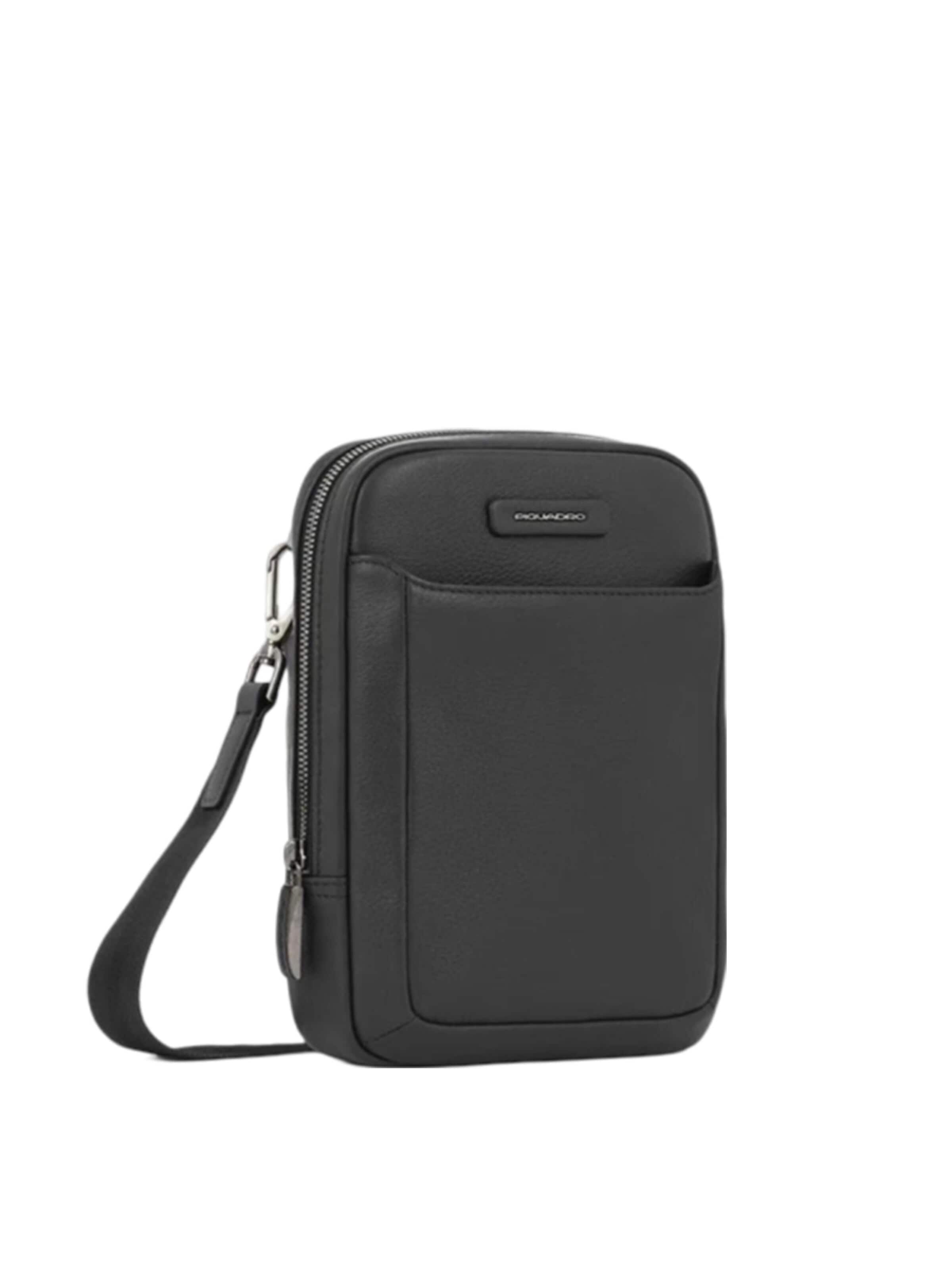 Piquadro - Bolso de hombro en negro