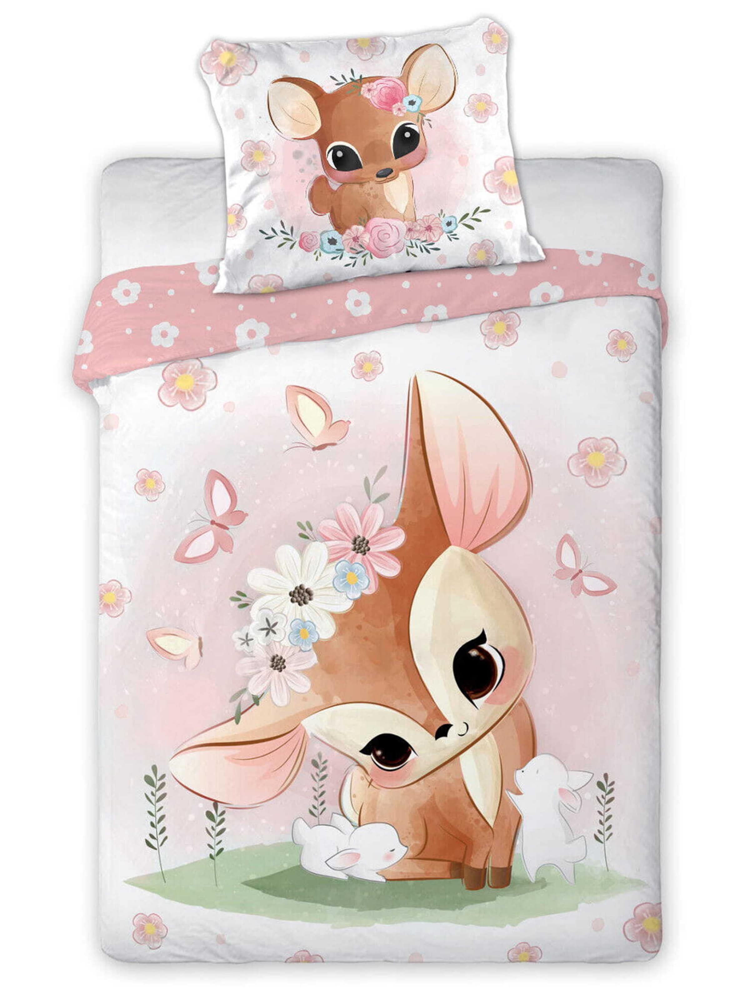 Housse de couette Faro Tekstylia en blanc : devant