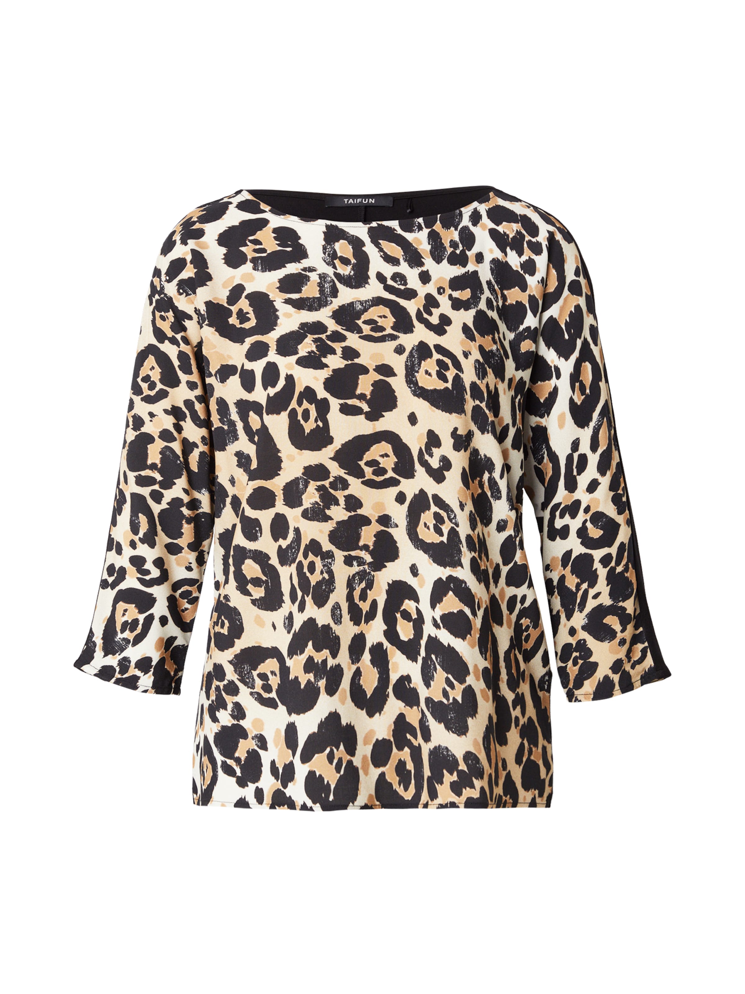 TAIFUN Shirt in Zwart: voorkant