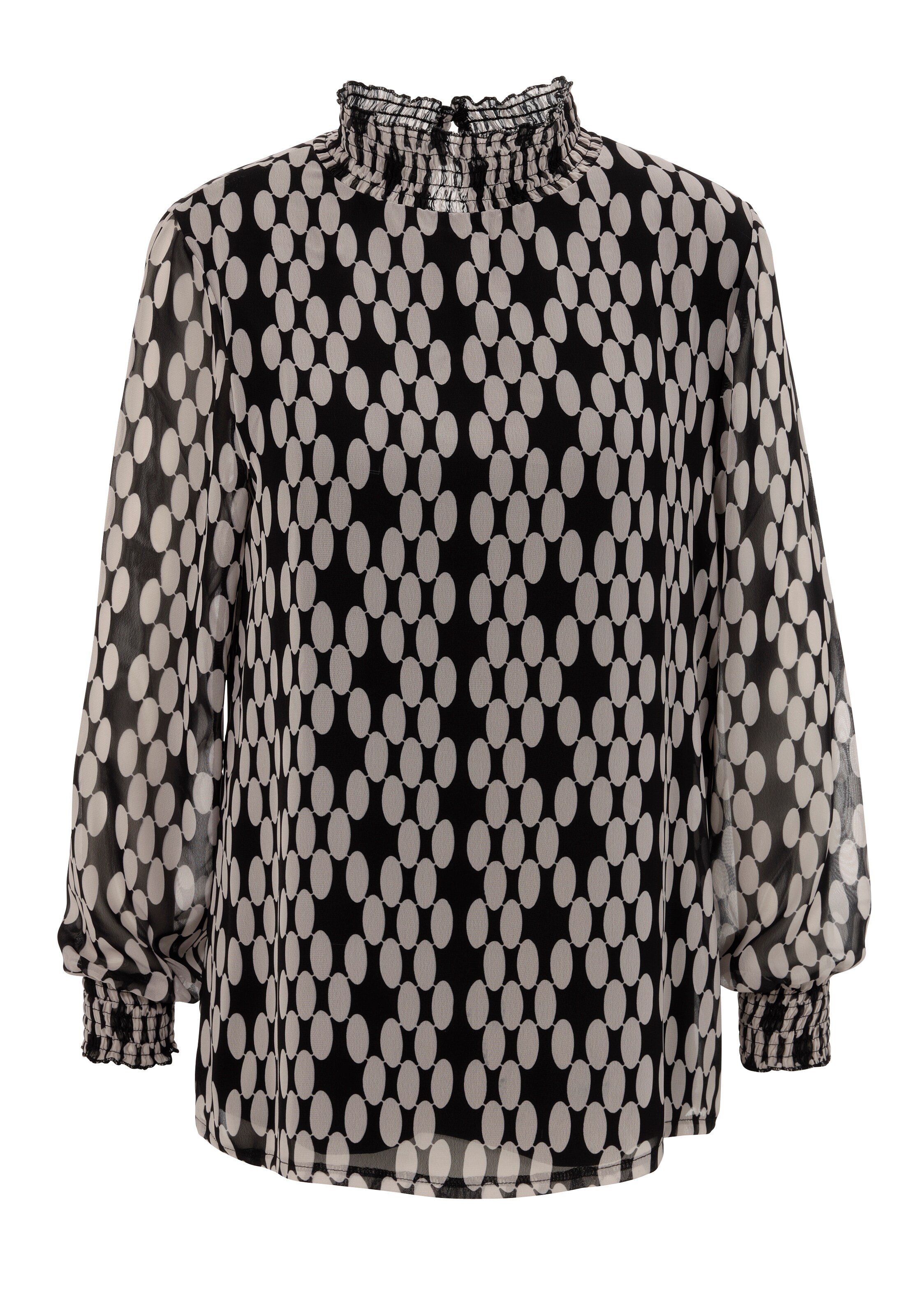 Aniston SELECTED Bluse in Schwarz: Vorderseite