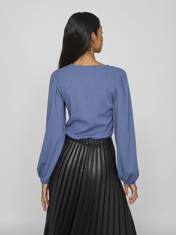 VILA Blouse in Blauw