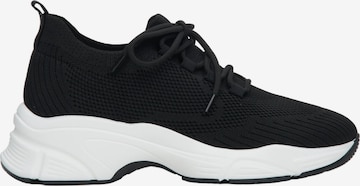 Estro Sneaker low in Schwarz: Vorderseite