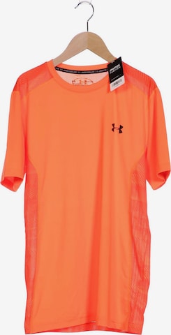 UNDER ARMOUR T-Shirt S in Orange: predná strana
