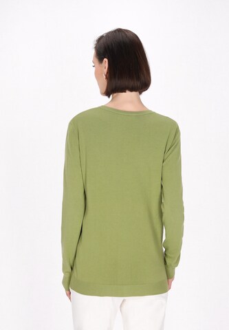 Cardigan Usha en vert