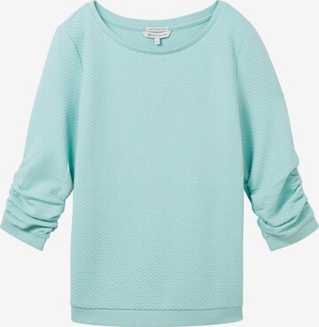 TOM TAILOR DENIM Sweatshirt in Blau: predná strana