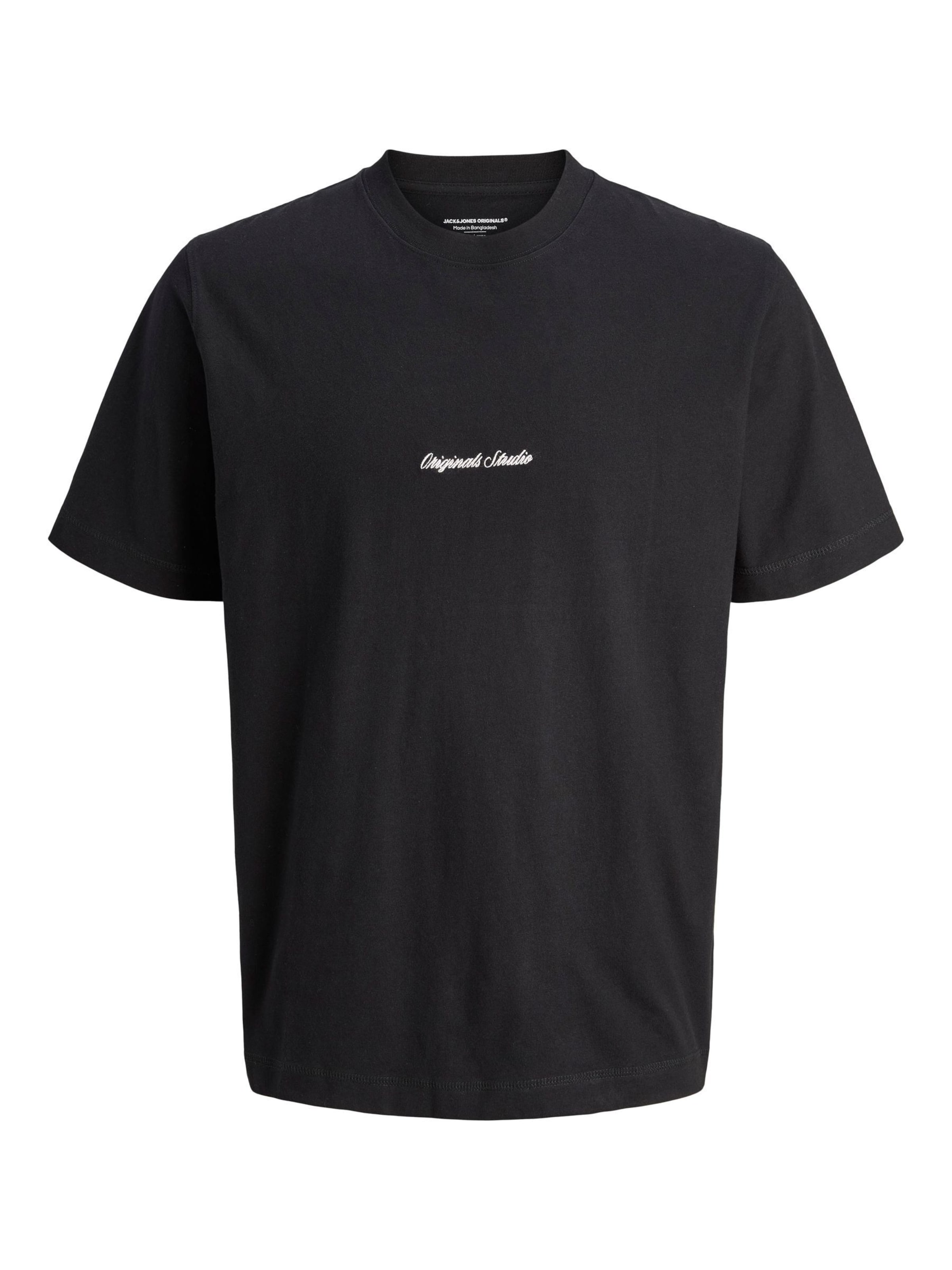 Jack & Jones Junior Shirt 'JORNORREBRO' in Black: front