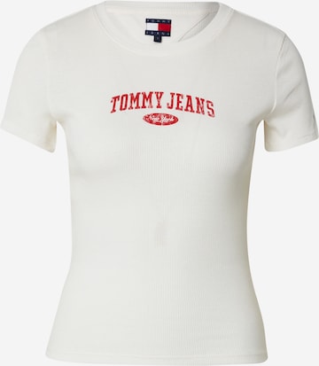 Tommy Jeans Shirt in White: front
