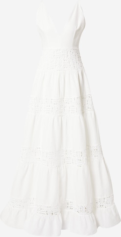 True Decadence Dress in White: front