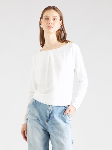 s.Oliver BLACK LABEL Shirt in Wit: voorkant