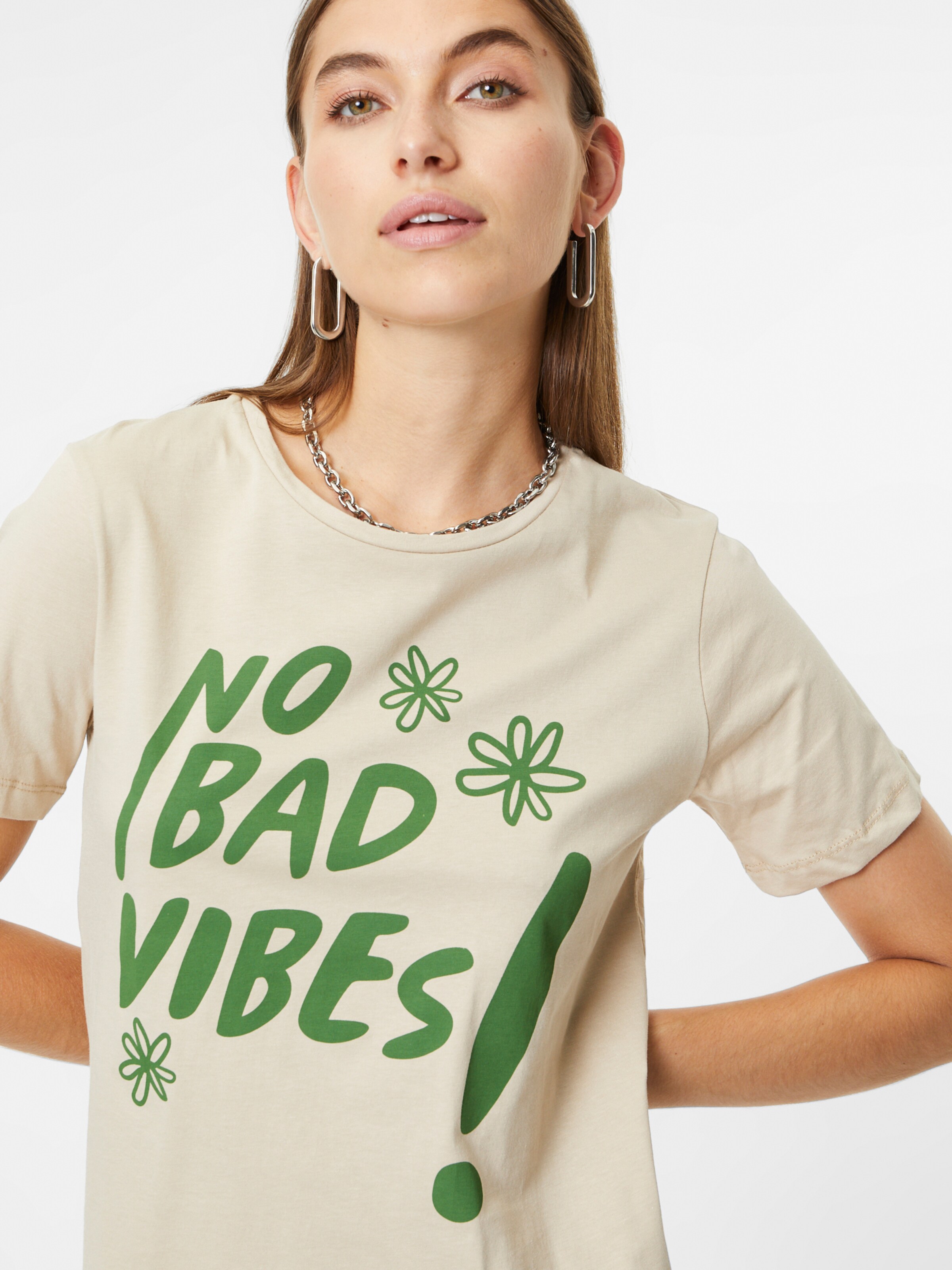 Frauen Shirts & Tops Trendyol T-Shirt in Beige - PQ85213 Frauen Shirts & Tops Trendyol T-Shirt in Beige - PQ85213