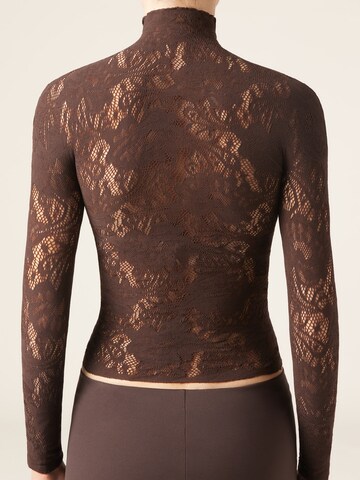 CALZEDONIA Shirt in Braun