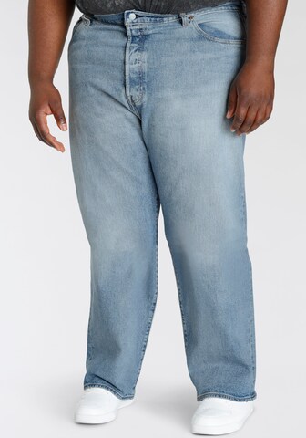 Levi's® Big & Tall Normální Džíny '501 Levi's Original B&T' – modrá: přední strana