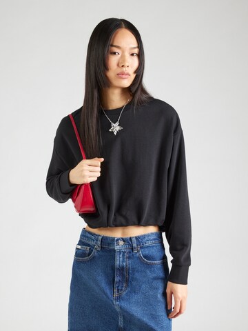 VERO MODA Sweatshirt 'VMVIANA' in Black: front