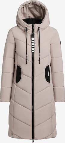 Manteau d’hiver 'Aribay4' khujo en beige : devant