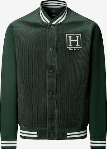 Giacca di felpa 'Heritage H Varsity' di Hackett London in verde: frontale