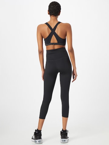 NIKE Skinny Sportsbukser 'One' i sort