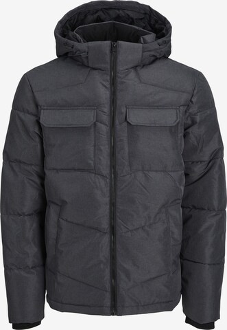 JACK & JONES Winterjas 'Mason' in Grijs: voorkant