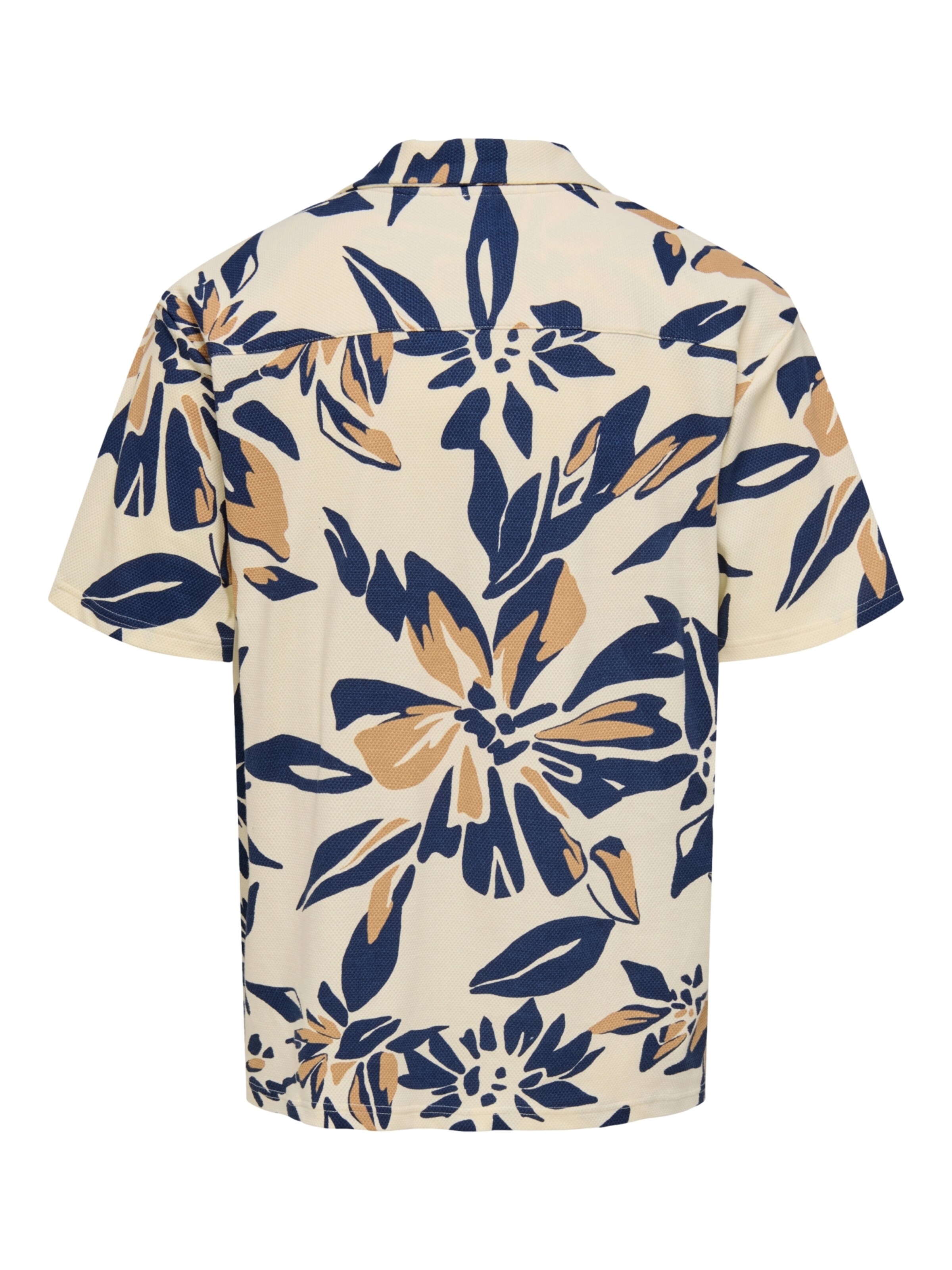 Only & Sons Regular fit Overhemd 'Piero' in Beige