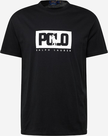 Polo Ralph Lauren Shirt in Black: front