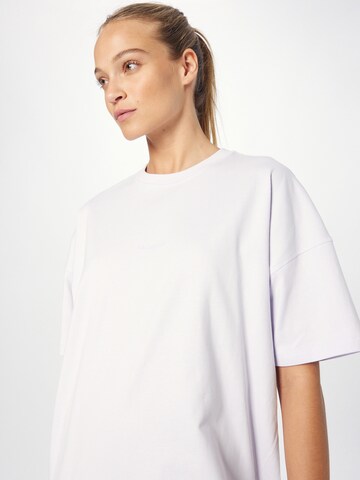 new balance Oversized tričko – fialová