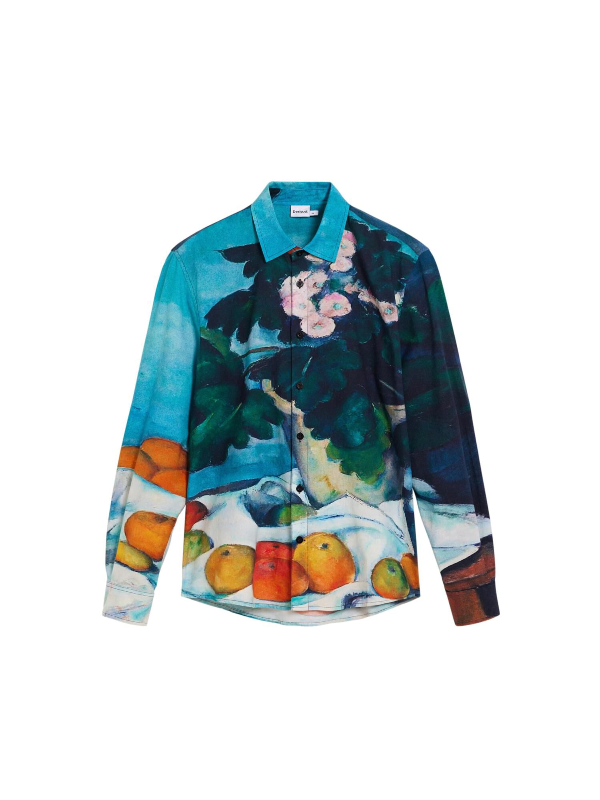 Desigual - Ajuste regular Camisa en Mezcla de colores: frente