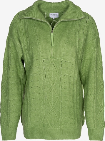 Pullover 'Niagara' di FRNCH PARIS in verde: frontale