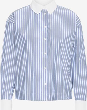 b.young - Blusa 'HILDE' en azul: frente