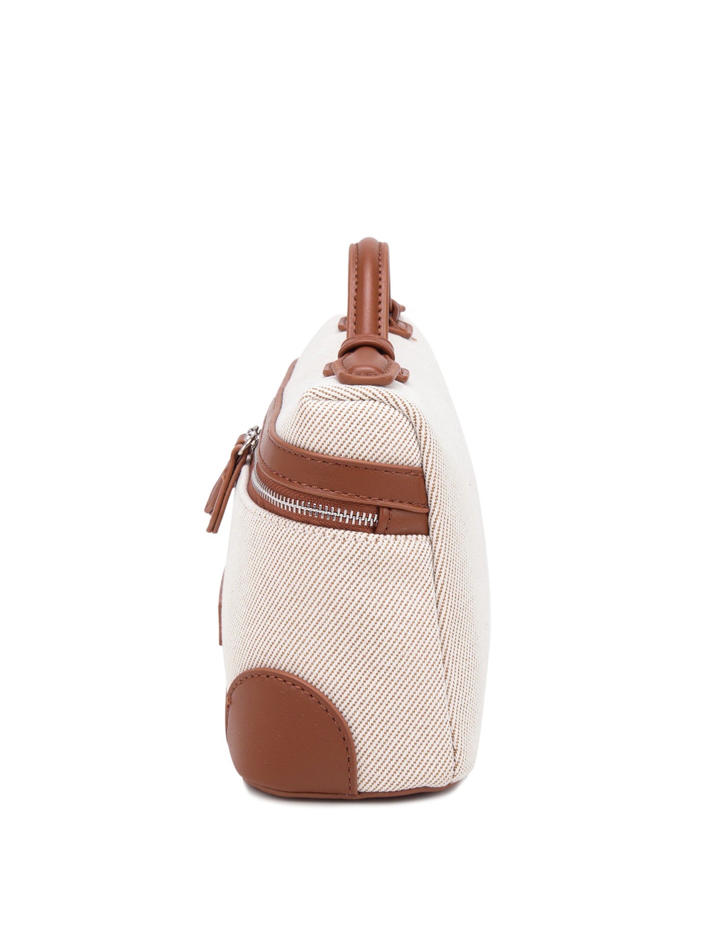 Borsa a tracolla 'Borsa a Mano Strutturata Diana & Co Firenze con Tracolla Regolabile e Dettagli Ecopelle' di Diana&Co. in marrone