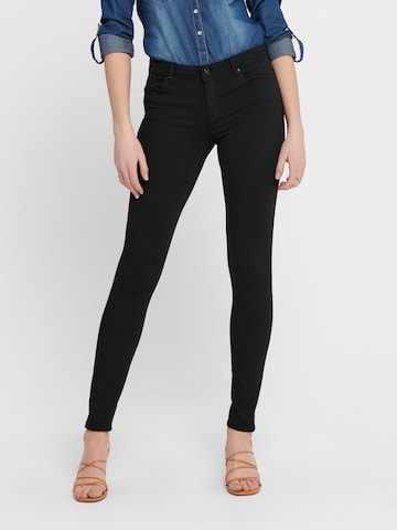 ONLY Jeans 'CARMEN' in Zwart: voorkant