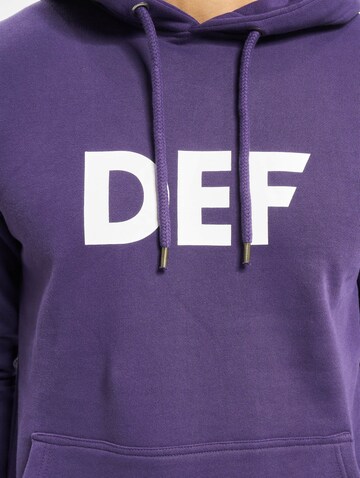 Sweat-shirt 'Mitarbeiter' DEF en violet