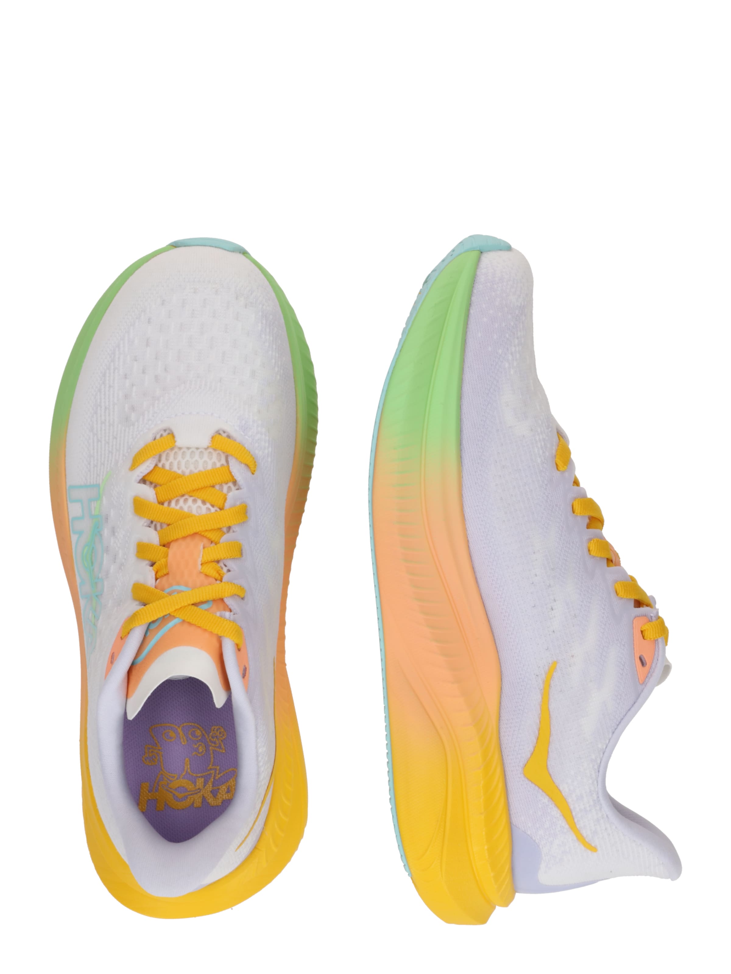 HOKA Παπούτσι για τρέξιμο 'MACH 6' σε λευκό