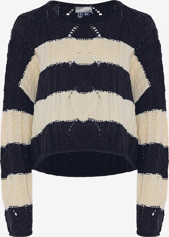 Pull-over DreiMaster Vintage en bleu : devant