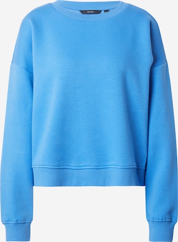 Sweat-shirt 'MALY TRINA' VERO MODA en bleu : devant