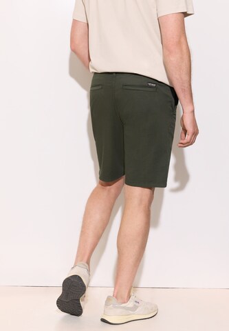 Street One MEN Regular Chino Pants in Green