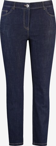 SAMOON Slim fit Jeans in Blue: front