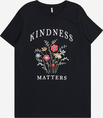 ONLY GIRLS T-Shirt 'KOGEMMA' in Blau: Vorderseite