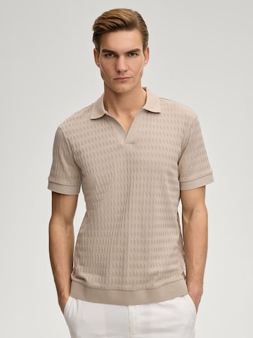 JOOP! Poloshirt 'Cleison' in Beige: Vorderseite