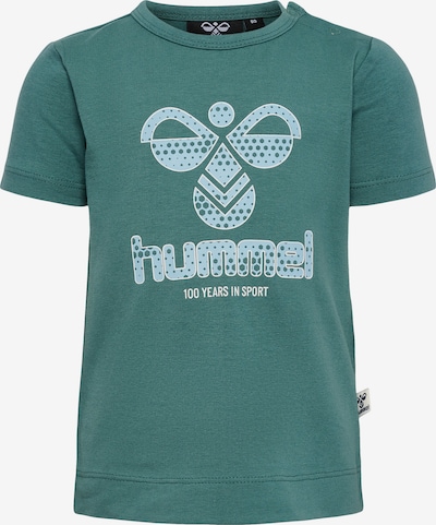 Hummel T-Shirt 'Azur' in smaragd / weiß, Produktansicht