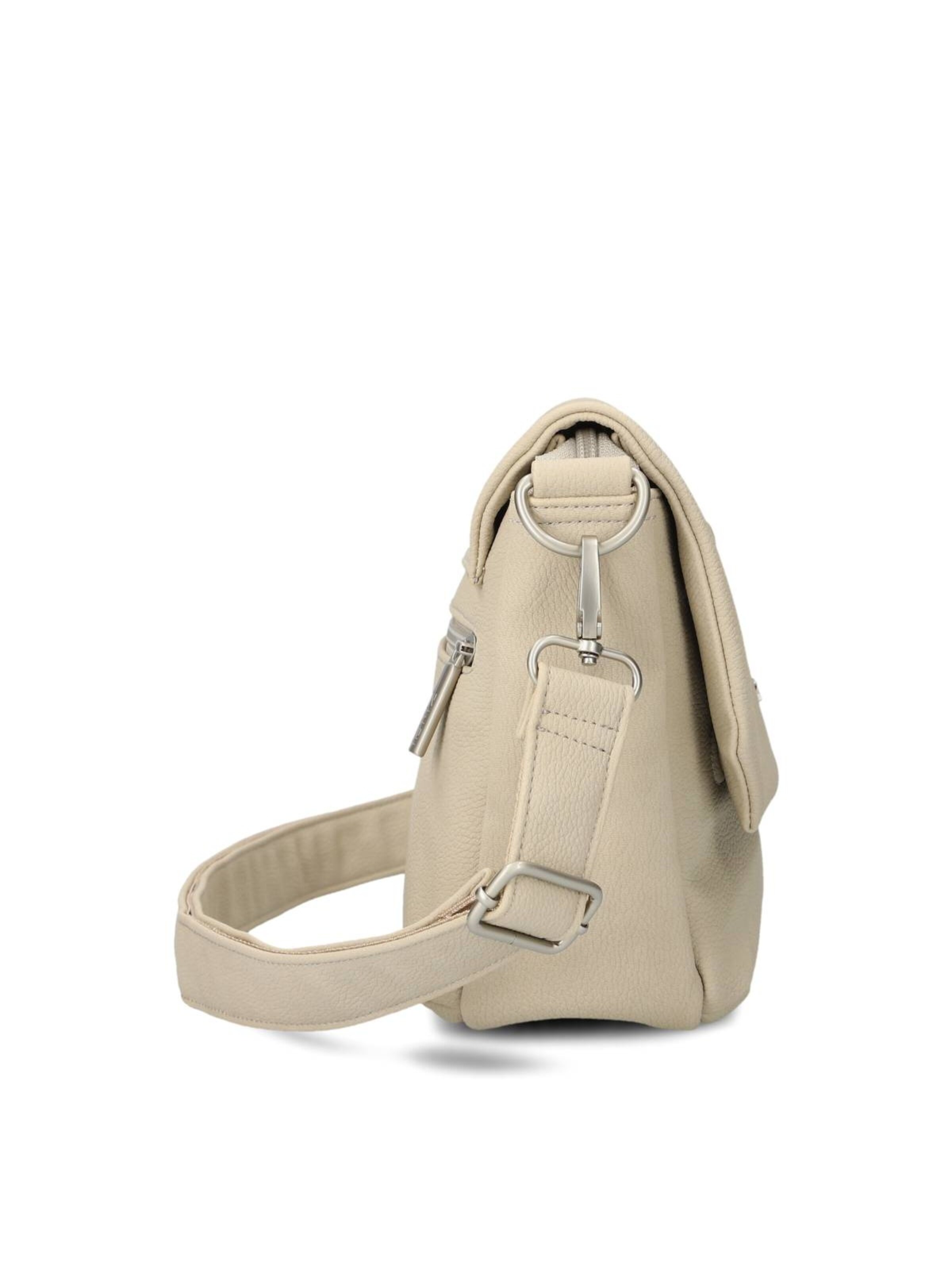 ZWEI - Bolso de mano 'MADEMOISELLE.M M60' en blanco