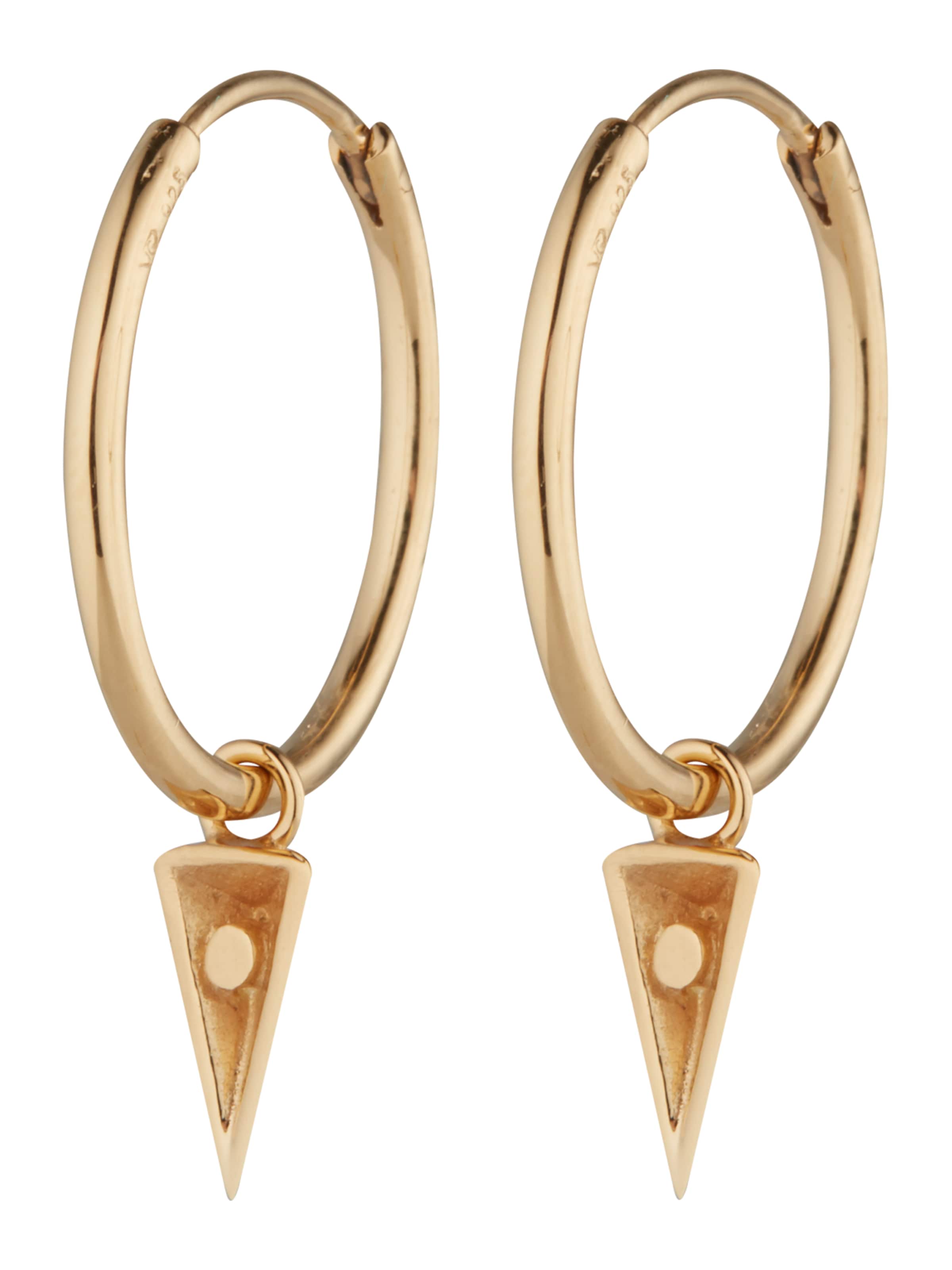 ELLI Earrings 'Dreieck' in Gold