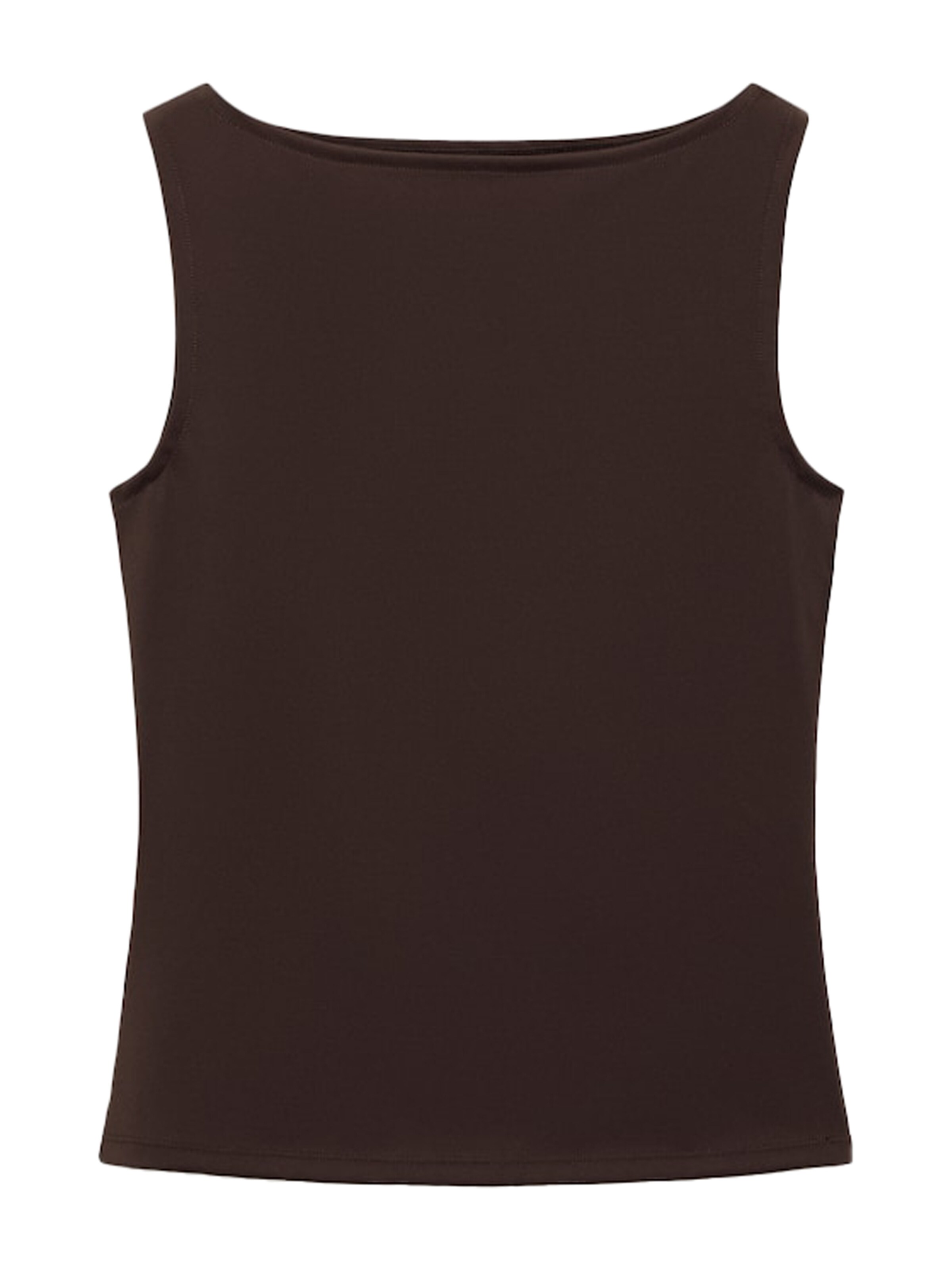 MANGO Toppi 'TECLA' värissä ruskea: etupuoli