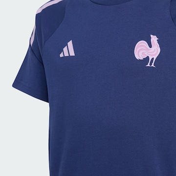 T-Shirt fonctionnel 'France' ADIDAS PERFORMANCE en bleu